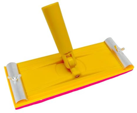 Heavy Duty Swivel Pole Sander Head for Fast Productive Floor Wall and Ceiling Sanding Without Ladders Fits with All Sandpapers Universal Screw Fit for Extension Poles (1PCS)