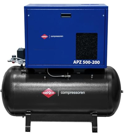 Compresseur insonorisé APZ 500-200 10 bar 4 ch/3 kW 378 L/min 200 L