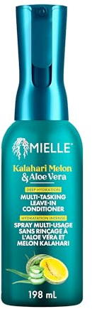 Mielle Kalahari Melon & Aloe Leave-In Conditioner, Enhances Shine, 198 ml