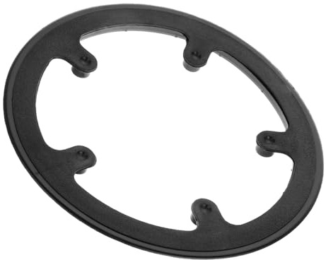 HAPINARY Protège-Plateau 40 Dents en Plastique Noir pour Vélo | Carter Chaine Velo, Pignon de Plateau, Protection Roue Dentée, pour Route et Montagne