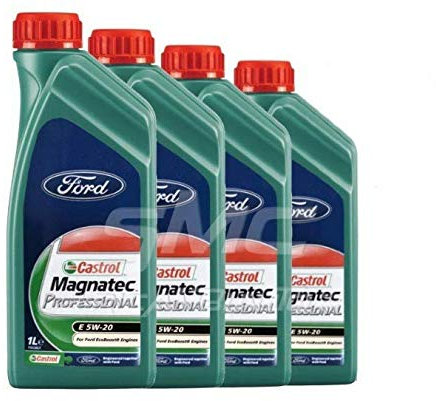 Motoröl Castrol Magnatec Professional und 5 W20 Original Ford 4 LITRI