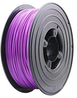 3D Filament 1kg B-Ware Filament Rolle in verschiedenen Farben Rot Gold Silber Grün Blau Braun Lila Violett Beige Transparent Gelb Orange Schwarz Weiß (Violett (B-Ware))