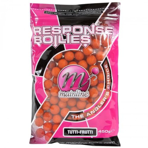 Mainline Response Boilies Shelf Life - Tutti-Fruiti - 15mm - 450g