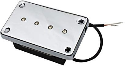 Guyker Bass Mudbucker Pickups - Artec Neck or Bridge Pickup Replacement Parts for 4 String Sidewinder Bass Guitar (EBC4, 1 Piece)