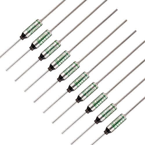 BOJACK SF240E SEFUSE 10A 250V Thermo sicherungen 240 Grad Celsius organische Thermo sicherungen (Packung mit 10 Stück)