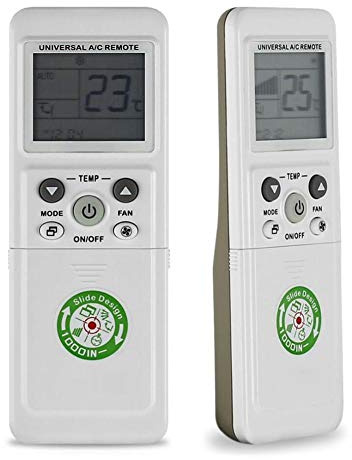 Finelyty Telecomando universale per climatizzatore, K-1038E Telecomando universale per climatizzatore Daikin, Panasonic, LG, Sharp, Haier, Gree, Midea e 1000 Plus