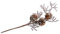 Rayher 55915000 Lärchenzapfenzweig, 26 cm, Natur, Normal