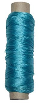 Sattlergarn Zwirn 14x2x3 Polyester 50 m türkis Ø 0,3mm (5032)