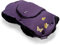 Osann Handmuff für Kinderwagen & Buggy inkl. Handytasche, Handwärmer, Muff aus Fell - Blackberry