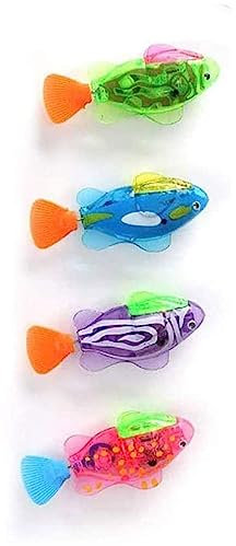 SAMZO Lot de 4 jouets interactifs pour chat - Poisson réaliste