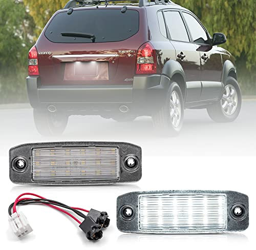 NSLUMO 2 stücke Led Kennzeichenbeleuchtung Für Kia Sportage 2011 2012 2013 2014 2015 2016 LED Heckleuchten