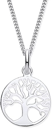 Old English Jewellers Sterling Silver Tree of Life Pendant Necklace - 16 18 20 INCH or PENDANT ONLY