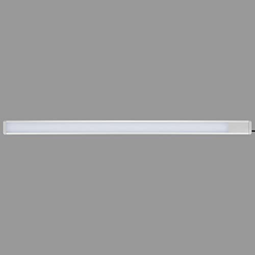 TELEFUNKEN - Led Unterbauleuchte 87,5 Cm, Küche, Led Leiste Küchenschrank, Werkstattlampe, Neutralweißes Licht, 14 W, 1600 Lm, Silberfarbig