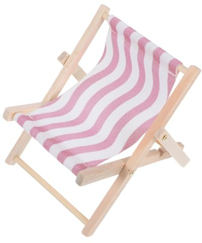 BESPORTBLE Mobile Phone Holder Table Phone Bracket Desktop Bracket Stand Desktop Cute Holder Mini Wood Trim Home Cellphone Decor Intelligent Canvas Folding Chair