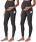 SUIUOI 2 PCS Stretch Legging Grossesse Maternité,Confortablement Taille haute Pantalon de maternité Sports et Loisirs Confortable Legging Vêtements Grossesse Opaque