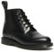 Dr. Martens Damen Emmeline Leder Schnürstiefel Mode, Schwarz, poliert, glatt, 9
