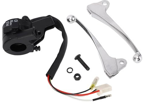 Interruptor de Carcasa de Acelerador Giratorio, Palancas de Freno, Juego de Interruptor de Arranque y Apagado PW50 PY50 PEEWEE 50, Accesorios para Moto de Cross