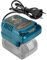 Chargeur de Rechange pour Bosch Batterie Professional 18 V, Chargeur Rapide Portable avec Affichage LED pour Bosch Batterie 18V GBA BAT609 BAT610G BAT618G BAT619 BAT621 (Uniquement pour Batterie 18V)