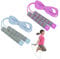 Jkids Adjustable Skipping Rope for Kids - 2 PCS, 2.6m With Skin-Friendly Foam Handles - Soft Jump Rope for Ages 5-9, Exercise and Outdoor Workout