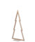 Arbol de Navidad de Madera, con Forma de Abeto, en Pino Natural, para Suelo y para Colgar (150 cm)