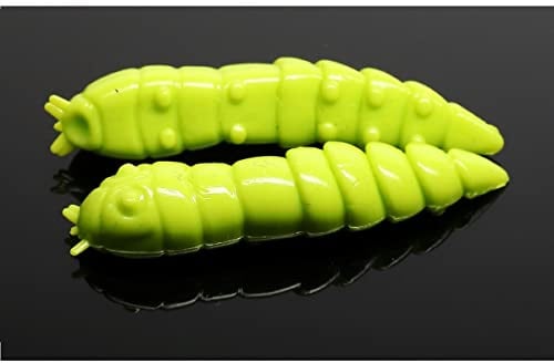 Libra Lures Kukolka 4.2cm Knoblauch Forellen Köder Maden Imitation