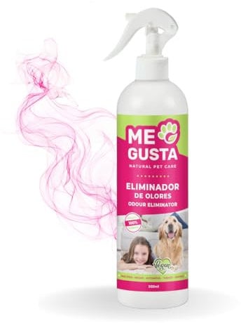 ME GUSTA Geruchsentferner-Spray, neutralisiert schlechte Gerüche, puderfreundlicher Duft, langanhaltende Reinigung und Hygiene, 500 ml