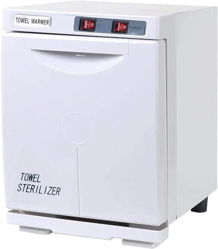 Handtuchwärmer mit Heißluft für Gesichtsbehandlungen, Badezimmerschrank, 5 l, Handtuchwärmer, Heißluftschrank mit 2 Schaltern für Spa, Haar, Schönheitssalon, Friseurausrüstung, Scheren, Gesundheitsd