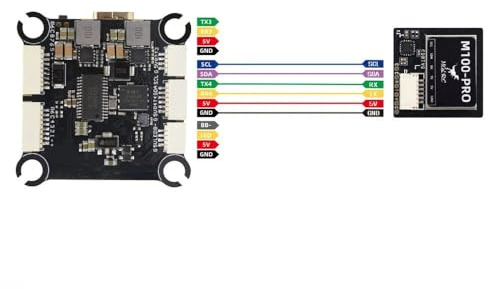 ZCDYGHU Für HGLRC M100 PRO Chip B101 Protokollchip der 10. Generation QMC5883L Kompass für FPV Racing Freestyle Drohnen