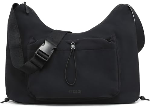 HYZUO Borsa a Tracolla a Mezzaluna da Donna Borse a Tracolla Grandi | Borsa a Spalla Hobo Donna, Borsa alla Moda con Tracolla Regolabile Borsa Morbida a Spalla per Viaggi Lavoro Uso Quotidiano