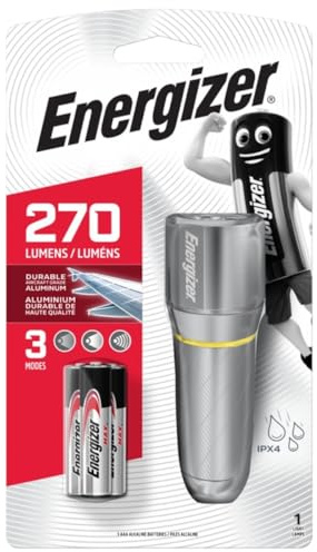 Energizer LED Vision HD Metal Torch | Batteries included