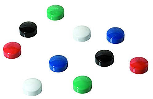 Sign j5108as 10 Stück MAGNETE Ø 9 mm Farben sortiert