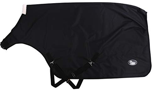 Harry's Horse Stapmolen deken WP 0gr, Farbe:schwarz, Größe:195cm