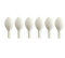CHSYOO 200 x 5 Zoll White Luftballon Mini Latex Ballon, rund Dekoration für Hochzeit Geburtstag Taufe Babyparty Kinder Party Festival