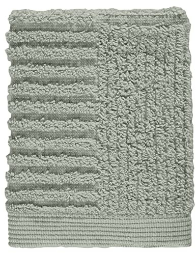 Zone Denmark Classic Waschlappen/kleines Handtuch, 100% Baumwolle, 30 x 30 cm, Matcha (Grün)