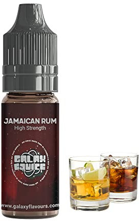 Jamaican Rum Flavouring - High Strength Food Flavoring - 230+ Flavours -10ml Bottle.
