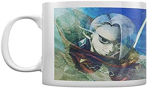 The Legend of Zelda Skyward Sword Trio - Tazza da tè e caffè, colore: Bianco