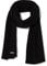 Lacoste Unisex Re0058 Winter-Schal, Schwarz, Einheitsgröße