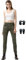 HULG Pantalon Moto Mujer Pantalon Proteccion Moto Pantalon Impermeable Moto Jeans Drop-resistant Breathable Jeans Racing Pants (green,S)