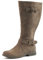 GABYLOU Stivali XL a polpaccio largo - Modello Isabelle. Taupe. 39