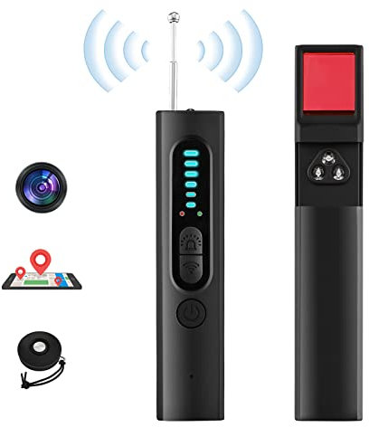 Towwoo Wanzen Detektor, Hidden Camera Detector RF Wireless, Anti Spy Spionage Kamera Finder Wanzenfinder, Versteckte Kamera Detektoren für Abhörgeräte Funkkameras