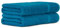 Luckytowel Saunahandtuch 2er Set Saunatuch XXL 80x200 cm groß aus 100% Baumwolle - 600g/m² Oeko-Tex Saunatücher-Set 2er Pack Türkis