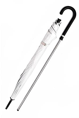 BMDHA Selbstverteidigung Regenschirm Luxus Umbrella UnzerstöRbar Einfach 68cm Sicherheit Robust Langlebig SpazierstöCke Regenschirm Windschutz Rippen Exquisit (C)