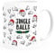 MoonWorks® Kaffee-Tasse Jingle Balls Penis Muster Weihnachten Pimmel mit Weihnachtsmütze Bürotasse lustige Geschenke weiß standard