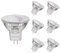 AHEVO MR11 Halogen Light Bulbs, 35W 12V MR11 GU4 Halogen Spotlight Bulbs, GU4 Bi-Pin Base,Warm White 2700K,35mm Diameter, 6 Packs