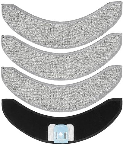 Chuancheng 4 Piezas Reemplazo de la Almohadilla del trapeador para iRobot Roomba Combo J7 Plus/J7+/J7/J9 Plus/J9+ Robot Aspirador