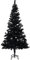 Künstlicher Weihnachtsbaum Schwarz 120 cm | Christbaum & Tannenbaum künstlich | Kunsttanne