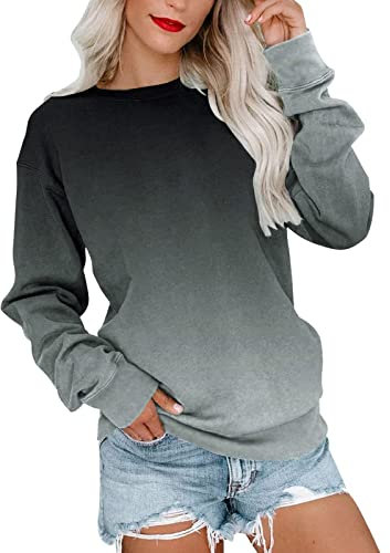 Black Friday Angebote Sweatshirt Damen Mit Tasche Schwarzer Oversize Pullover Damen Damen Oberteile Große Größen Sportliche Langarmshirt Damen Damen Hoodie Türkis Kurze Pullis Damen