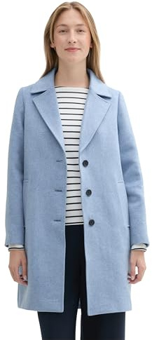 TOM TAILOR Damen 1041493 Langer Mantel