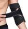 VKWE Ellenbogenbandage für Ellenbogen- Bandage Ellenbogen - Atmungsaktive Ellenbogenstütze für Damen und Herren - Ellenbogenbandage Einstellbar passt Rechts und Links - Schwarz