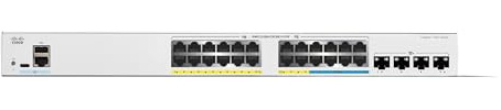 Cisco Catalyst C1300-24MGP-4X switch di rete Gestito L2/L3 Supporto Power over Ethernet (PoE) Grigio